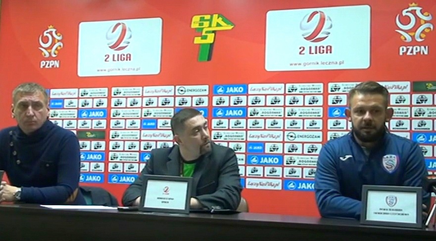 Konferencja prasowa: Górnik Łęczna – Skra Częstochowa