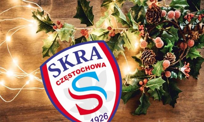 Zarząd, zawodnicy i pracownicy KS Skra życzą radosnych świąt !