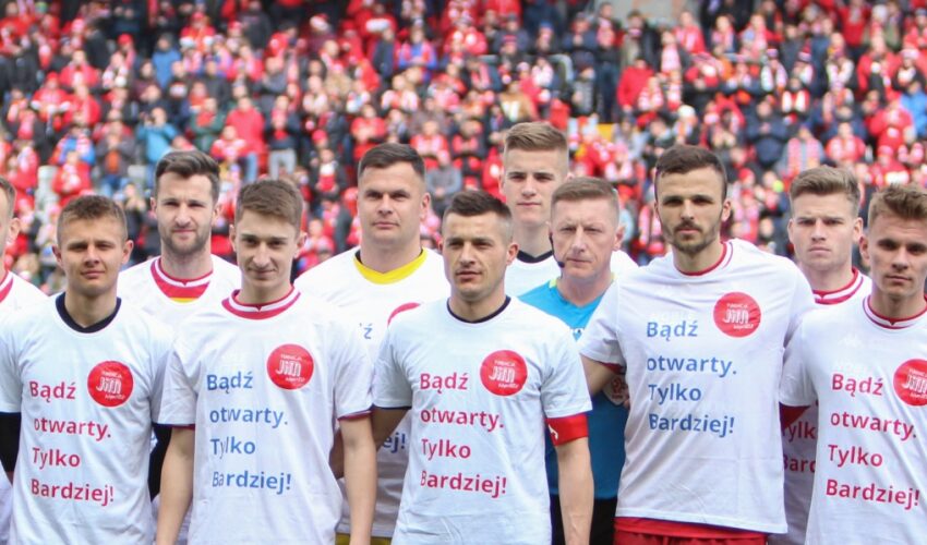 Galeria zdjęć ze spotkania z Widzewem