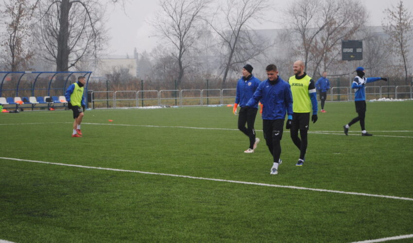 Pierwszy trening na boisku!