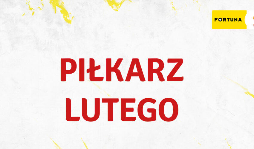 Fortuna 1 Liga wybiera Piłkarza Lutego!