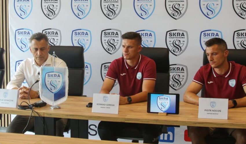 Herb, trybuny i cele sportowe. W czwartek odbyła się przedsezonowa konferencja prasowa
