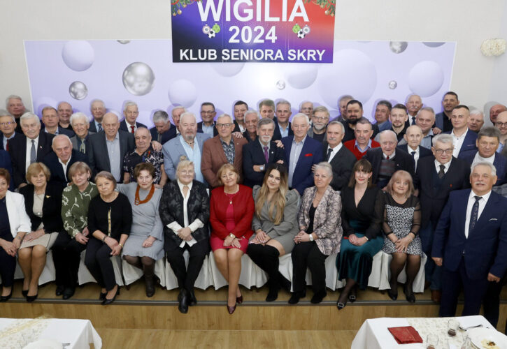 Wigilia Klubu Seniora Skry Częstochowa 2024