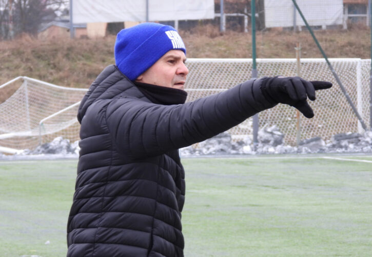 Dariusz Klacza po sparingu w Tomaszowie Mazowieckim