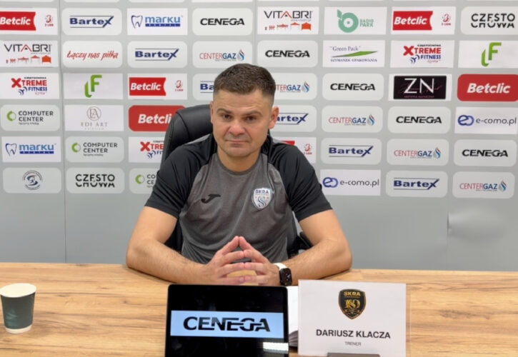 Konferencja po meczu Skra – Lechia