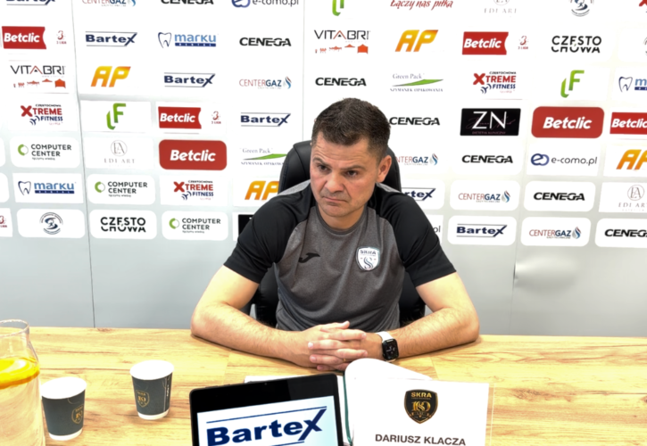 Konferencja po meczu Skra – LZS