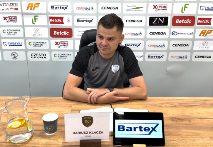 Dariusz Klacza po meczu ze Ślęzą